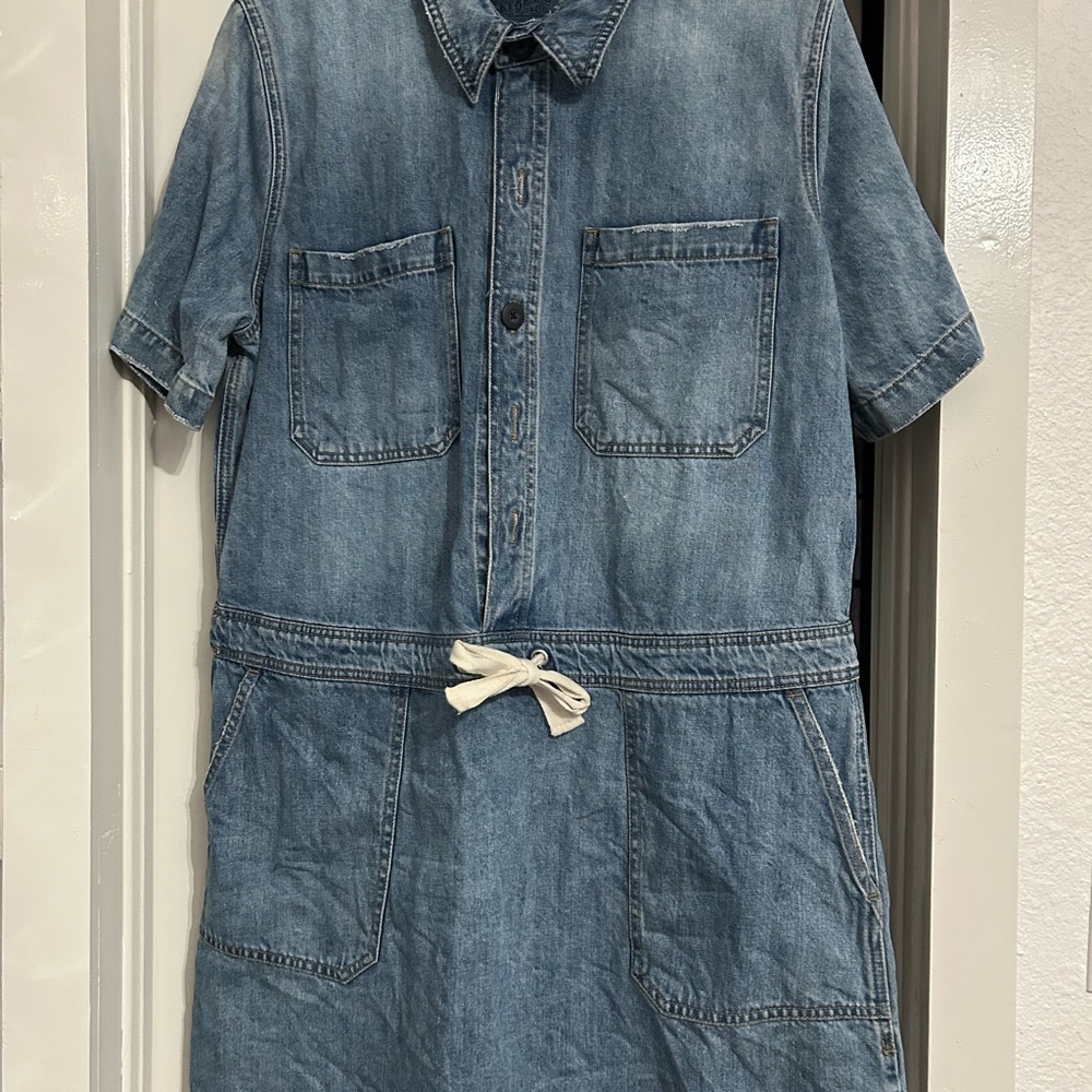 Lucky Brand Blue Denim Dress